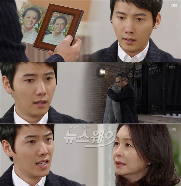 KBS2 ‘부탁해요, 엄마’ 이상우가 친부의 존재를 알게되면서 30.7%(전국기준, AGB닐슨코리아 제공)를 기록했다/사진제공 = ‘부탁해요, 엄마’ 방송 캡쳐