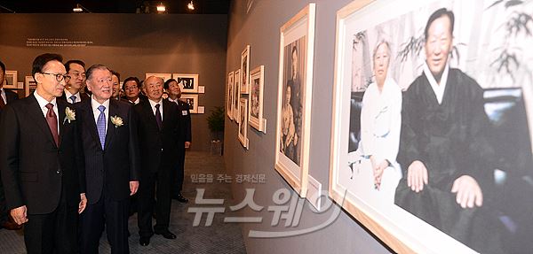 ‘아산 정주영 명예회장 탄신 100주년 기념’. 사진=사진공동취재단