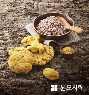 본도시락 상황버섯밥. 사진=본도시락 제공
