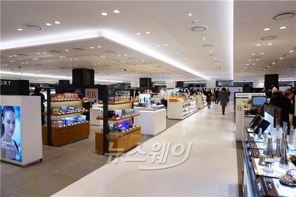 갤러리아면세점 63 GF층. 사진=정혜인 기자 hij@newsway.co.kr