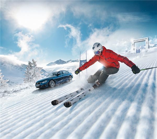 BMW xDrive 컵 코리아 2016은 수입차 브랜드 최초로 주최하는 스키 대회로 초등학생부터 성인까지 아마추어 스키어라면 누구나 참여할 수 있다. 사진=BMW 코리아 제공
