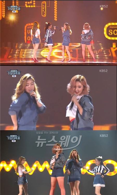 사진 = KBS2 ‘2015 KBS 가요대축제’ 영상캡쳐