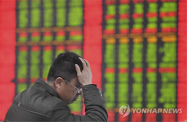 중국 증시 서킷 브레이커 발동. 사진=연합뉴스 제공