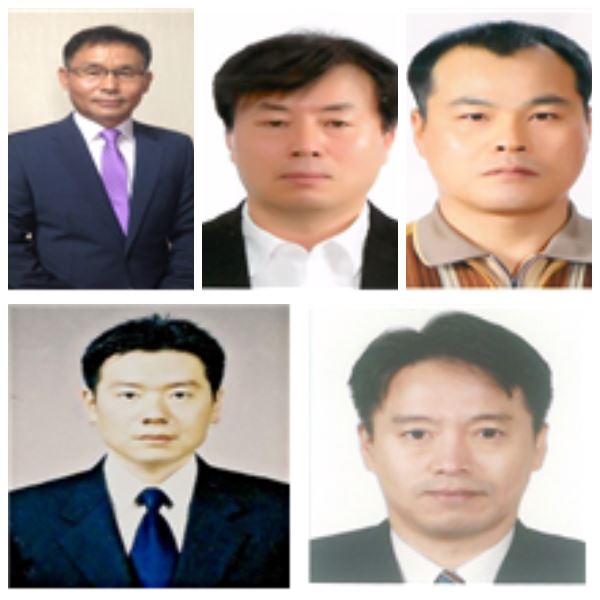 2015년 전남 '으뜸장인' (시계방향으로 권종원-최영종-김정영-정윤수-서효기 씨)