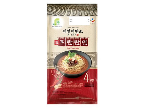 CJ제일제당의 탄탄면 제품. 사진=CJ제일제당 제공