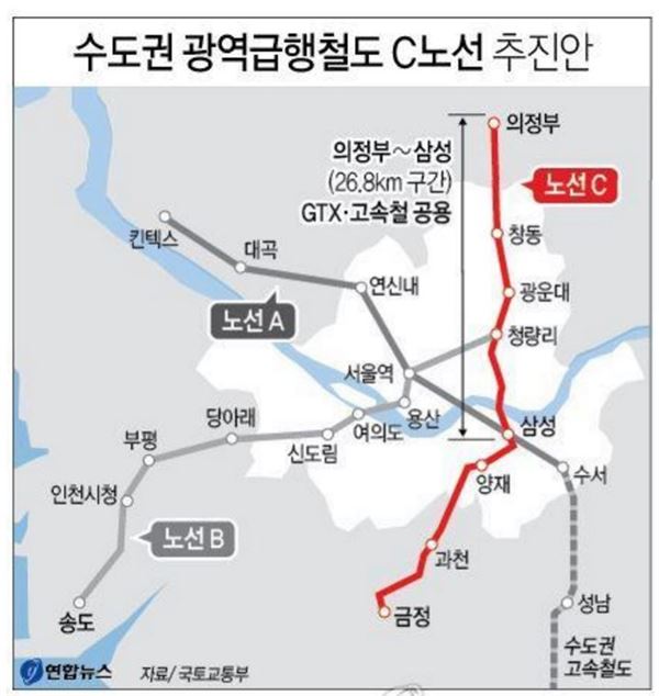인천발 GTX가 무산될 위기에 처했다. 사진=연합뉴스 제공.