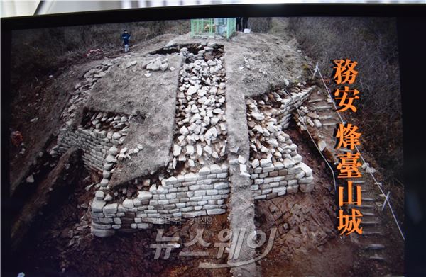 무안봉대산성, 문화재 지정 필요성 제기 기사의 사진