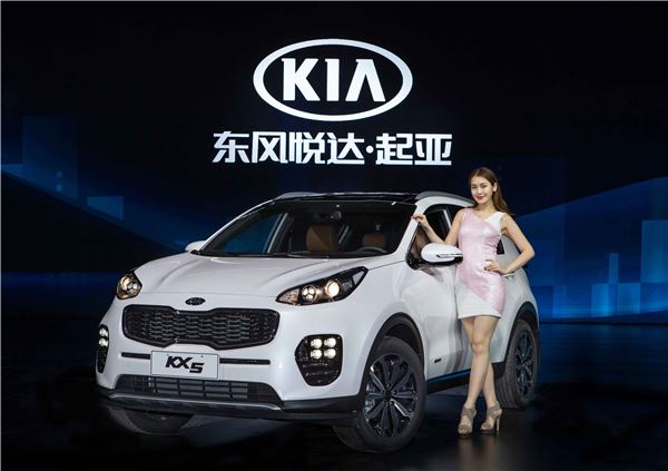 기아자동차가 중국에서 ‘중국형 신형 스포티지’의 출시 행사를 갖고 본격적인 판매에 돌입했다. 사진=기아자동차 제공