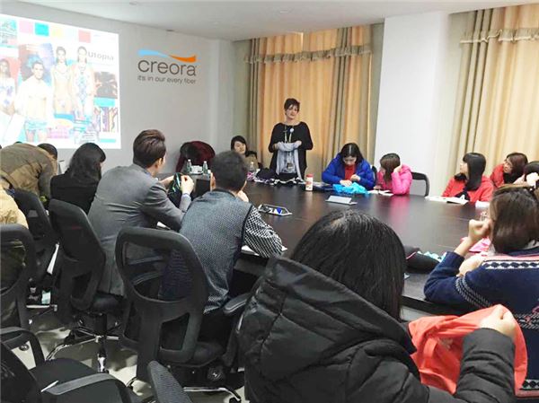 효성이 중국, 대만, 홍콩 3개국을 방문해 3월 7일부터 18일까지 크레오라 워크숍을 진행했다. 사진=효성 제공