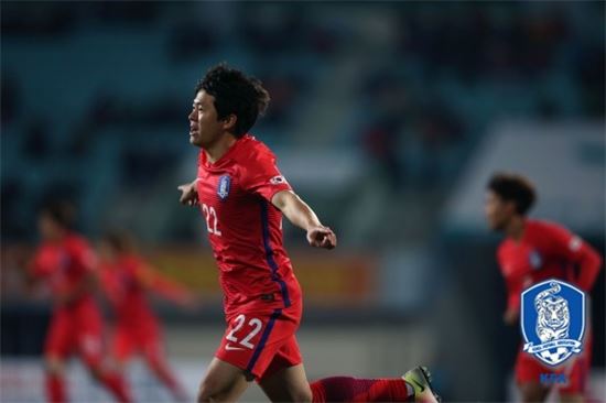 한국, 알제리와 친선경기서 2-0으로 승리. 사진=대한축구연맹 제공