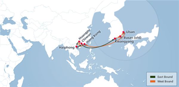 한진해운, 한-베트남 노선 개설···아시아 경쟁력 강화 기사의 사진