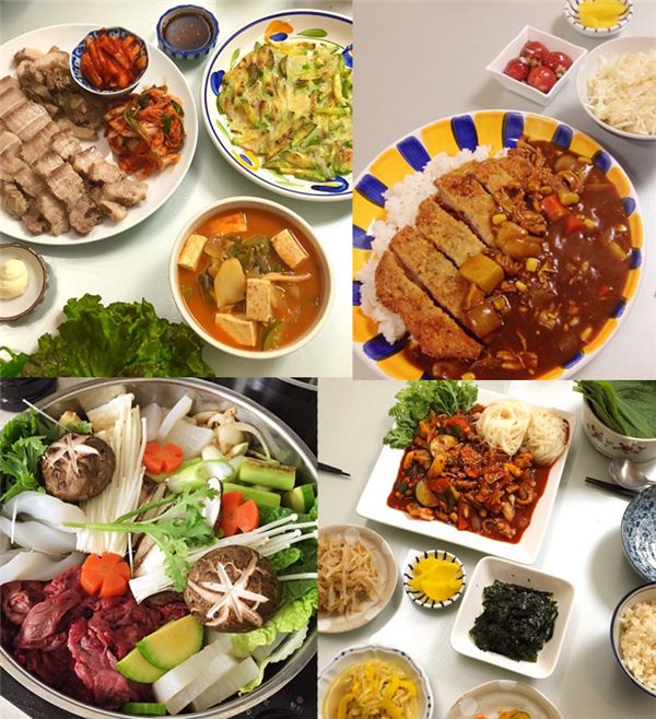 박민지 sns에 공개된 음식사진 / 사진제공= 열음 엔터테인먼트