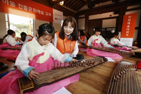 한화 ‘예술더하기’ 사업, 아동 정서함양 효과↑