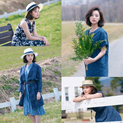김지원, ´봄 향기´ 물씬 요정 화보 공개
