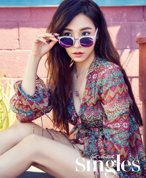 이성경·티파니, 스타일링 포인트··· 선글라스 빼놓을 순 없지