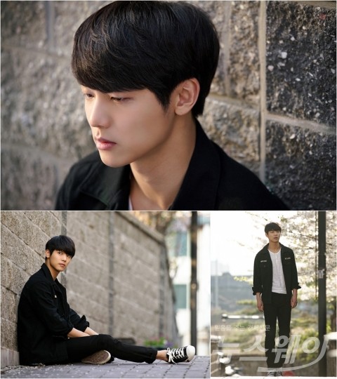강민혁, 조각같은 옆태···  ‘딴따라’ 담벼락 비하인드컷 공개
