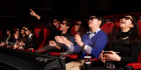 CGV 4DX, 뉴욕 맨해튼에 2번째 상영관 오픈··‘신드롬’