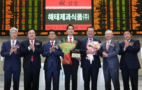 해태제과식품, 14년 만에 유가증권시장 재상장