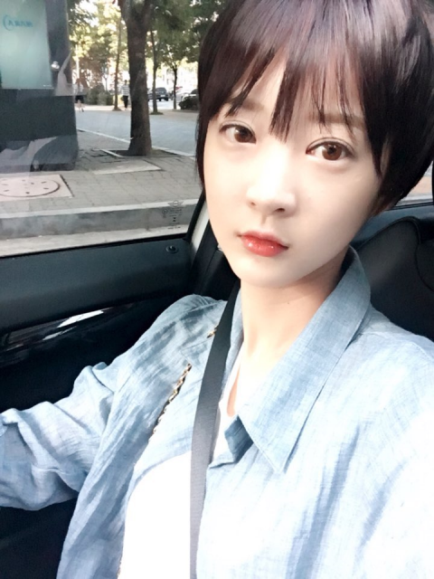 EXID 혜린, 6월 컴백 앞두고 짧은 머리 파격 변신
