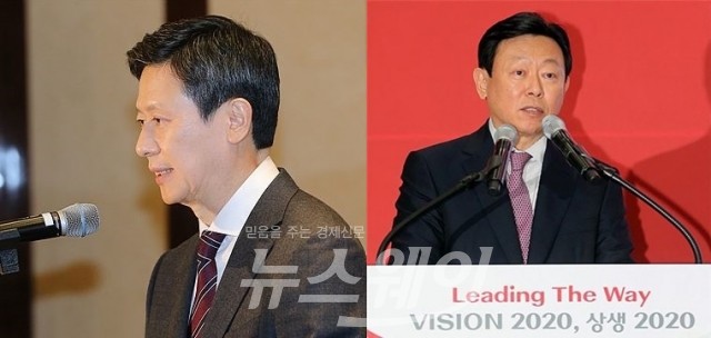 신동주 SDJ코퍼레이션 회장(왼쪽)과 신동빈 롯데그룹 회장 형제. 사진=뉴스웨이DB
