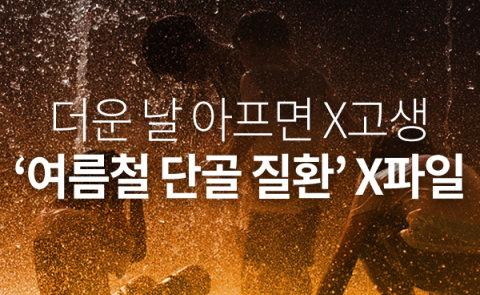 더운 날 아프면 X고생···‘여름철 단골 질환’ X파일