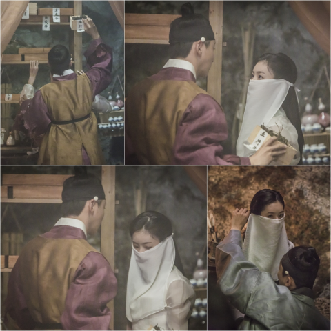 ‘마녀보감’ 윤시윤·김새론, 5년 만 재회···아슬아슬 초밀착 눈빛교환