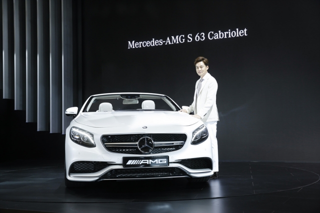 메르세데스-AMG S63 카브리올레. 사진=메르세데스-벤츠 코리아 제공