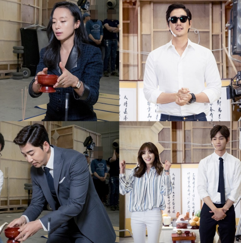 ‘굿와이프’, 사랑 많이 받게 해주세요···진지함 가득한 고사 현장