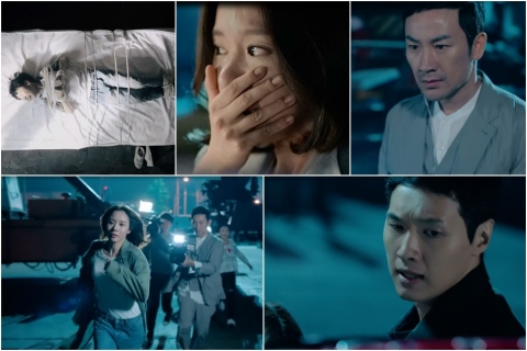 김아중·지현우·엄태웅, 숨막히는 케미··· ‘원티드’ 티저마저 긴장감↑