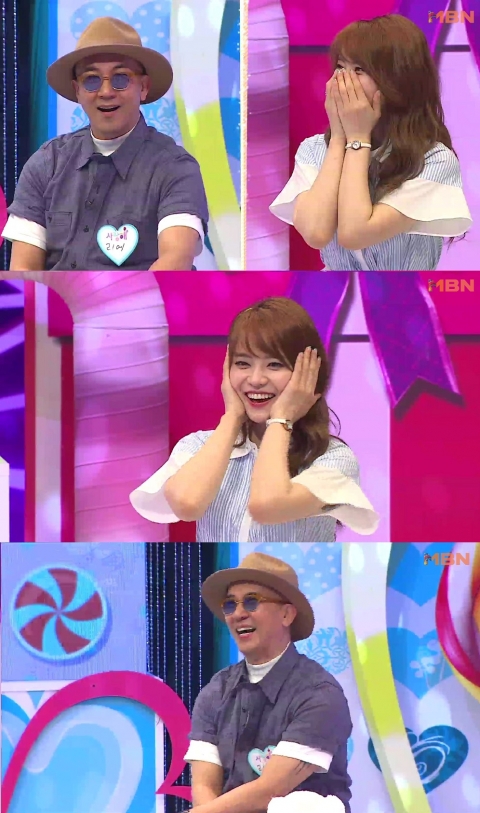 ‘사랑해’ 서유리 “팬이다&quot; 수줍고백에 구준엽 “매력있는 분” 화답
