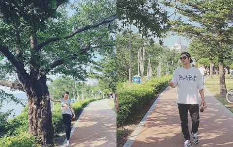 고원희♥이하율, SNS 열애 암시? 비슷한 산책로 사진 ‘의미심장’