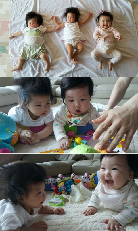 ‘슈퍼맨이 돌아왔다’ 서흔·조이·하은, 누워있는 모습도 개성만점···귀요미 스틸컷