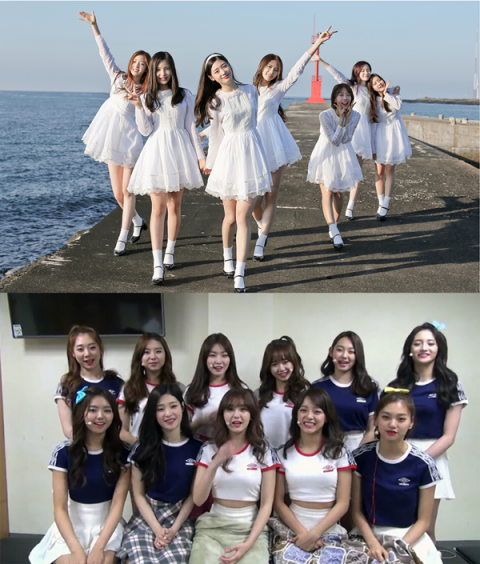 아이오아이, 응원차 다이아 쇼케이스 참석···MC는 토니안