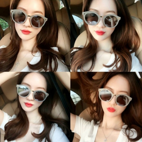 양정원, 선글라스 4종 셀카···“일요일도 쉴 틈 없이”