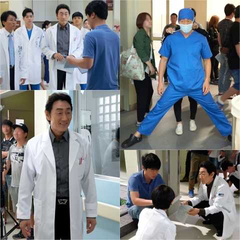 ‘뷰티풀 마인드’ 허준호, 부드러운 카리스마 돋보이는 촬영 비하인드 컷 공개
