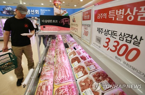 돼지고기 가격 상승. 사진=연합뉴스