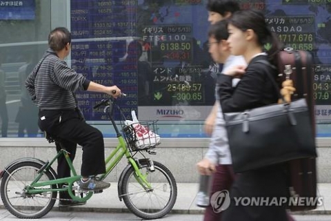 브렉시트 가시화··· 아시아증시도 일제히 급락
