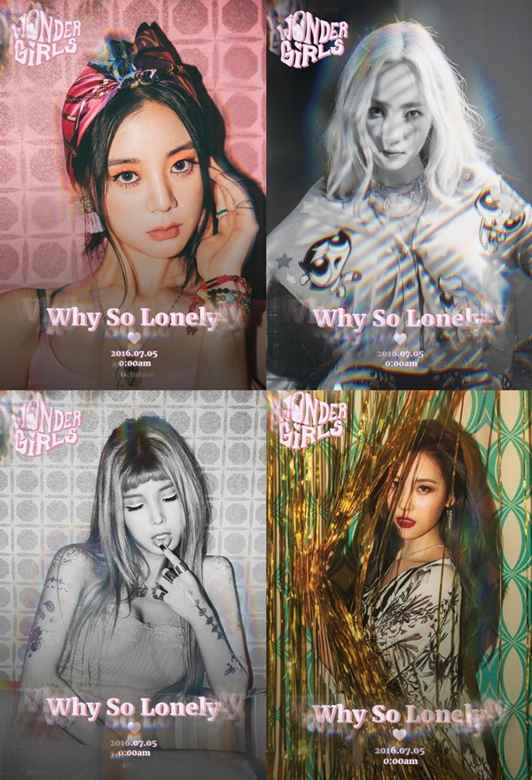원더걸스, ‘Why so lonely’ 2차 티저 이미지 공개