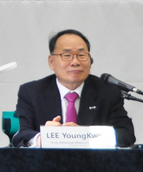 이영관 도레이첨단소재 회장, 사진=도레이첨단소재 제공