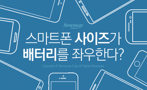 스마트폰 사이즈가 배터리를 좌우한다?
