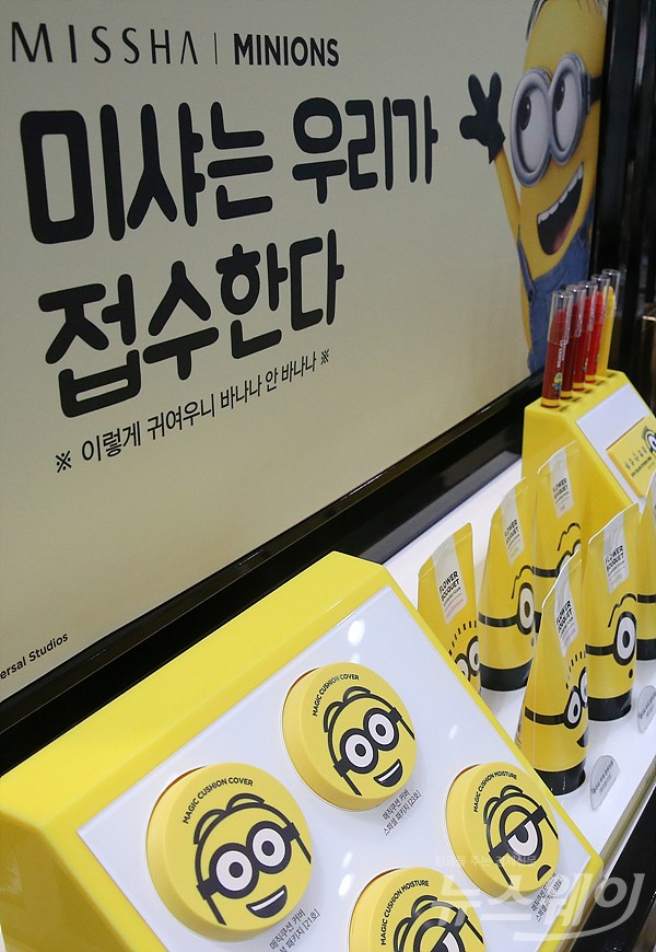 미샤, ‘미니언즈 에디션’ 론칭···“귀여우니 바나나 안 바나나” 기사의 사진