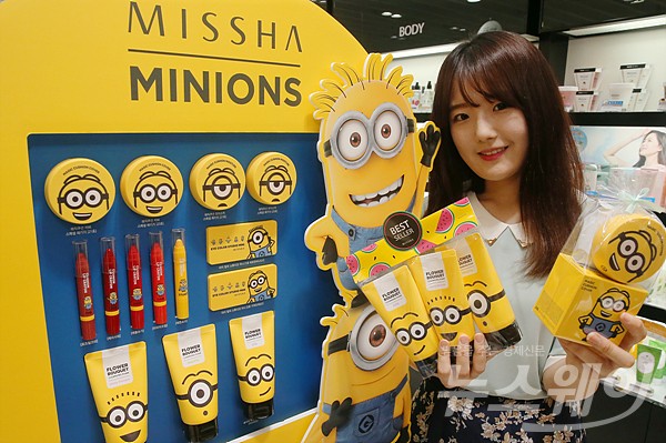 미샤, ‘미니언즈 에디션’ 론칭···“귀여우니 바나나 안 바나나” 기사의 사진