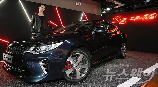기아자동차 ‘K5’, ‘K5 PHEV’ 사진영상발표회. 사진=이수길 기자 leo2004@newsway.co.kr