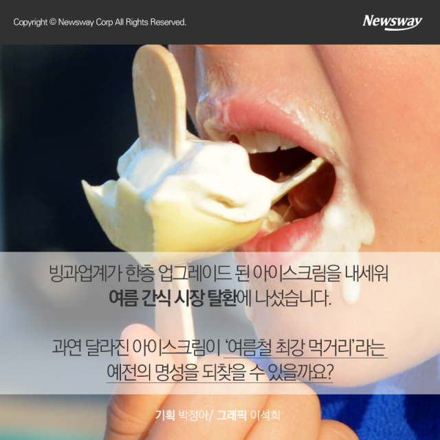  아이스크림의 변신은 무죄! ‘커피·빙수 잡아라’ 기사의 사진