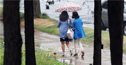 중복(中伏), 전국에 구름 많고 곳곳에 비···오후 최고 34도 ‘무더위’