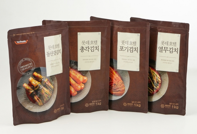 롯데마트가 ‘요리하다 롯데호텔 김치’를 출시했다. 사진=롯데마트 제공