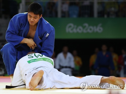 유도 곽동한, ‘엎어치기 한판’ 활약···값진 동메달 획득