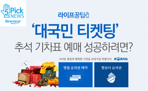  ‘대국민 티켓팅’ 추석 기차표 예매 성공하려면?