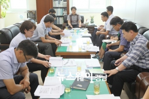 이정곤 부군수, 고성농정2050 프로젝트 준비사항 챙겨