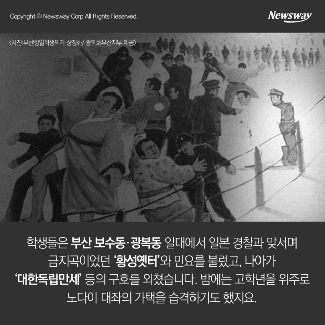  76년 전 거리로 뛰쳐나온 부산 학생들은 더 있었다 기사의 사진